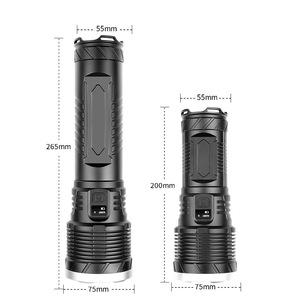 ไฟฉาย LED XHP70แบบชาร์จไฟได้ความสว่างสูง3 XHP70ไฟกลางแจ้ง10000ลูเมน - Product Image 3