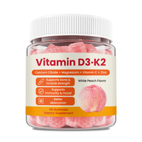 Capsules de Vitamine D3 K2 MK7 sur Mesure, Marque Privée, Complément Nutritionnel Vitamine D3 K2, Usine OEM