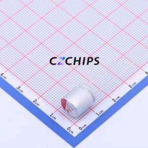 ตัวเก็บประจุแบบแข็งชนิด Through hole (THT) รุ่น SPF1VM151G12O00RS302 ขนาด D10xL12 มม. 150uF 20% 35V 2.7A 100kHz - Product Image 1