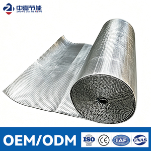 Feuille d'isolation thermique en aluminium personnalisée avec bulles d'air, barrière radiante pour toiture, résistante au feu - Product Image 1