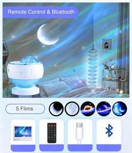 Northern Galaxy lampu malam proyektor Aurora anak-anak, lampu tidur, lampu malam, lampu anak, lampu malam, lampu anak-anak, lampu tidur - Product Image 2
