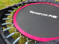 Fabricants d'origine : Rebounder de fitness pliable 40"/48"/54" avec tapis antidérapant et poignée pour exercices en salle de sport