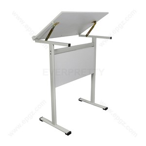 Trường lớp học đồ nội thất sinh viên góc có thể điều chỉnh soạn thảo bản vẽ nghiên cứu bảng nghệ thuật lớp Bàn và ghế cho bán - Product Image 4