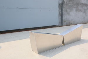 Heavy Duty Aluminum 880/750mm Tapered Angled Underbody Trundle <b>Tool</b> <b>Box</b> for 4X4 Ute - Product Image 4