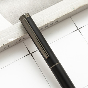 Stylos à bille en métal souple Noventle, largeur d'écriture 1,0 mm, recharge Parker, encre noire/bleue, logo personnalisé, impression UV, articles promotionnels originaux - Product Image 3