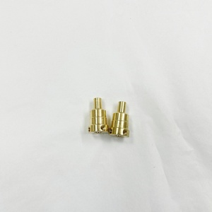 맞춤형 선반 가공 황동 구리 부품 여성 남성 스크류 너트 cnc 황동 가공 부품 - Product Image 2