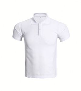 เสื้อโปโลผู้ชายผ้าโพลีเอสเตอร์ 11 สีพื้น ระบายอากาศ แห้งเร็ว รับสกรีนโลโก้ตามแบบ OEM สำหรับฤดูร้อน - Product Image 1