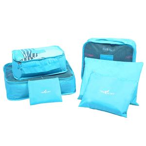 Travelsky <span class=keywords><strong>Set</strong></span> di 6 bagagli organizzatori <span class=keywords><strong>valigia</strong></span> di viaggio sacchetto di immagazzinaggio dell'organizzatore imballaggio cube <span class=keywords><strong>set</strong></span> - Product Image 4