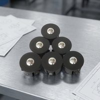 Bille flottante pneumatique 18x15mm pour table de scie à panneaux CNC KDT / Roulement pneumatique / Roue à roulement pneumatique