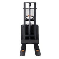 Forklift Elektrik Noblelift 3.6M dengan Ketinggian Angkat Terbaik, Full Electric Stand-On Stacker untuk Industri Ritel