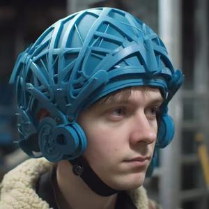 OEM 3Dプリントラピッドプロトタイピングヘルメットモデルstlファイルプラスチックカスタムレジンナイロンsla sls mjf3dプリントモックアップサービス - Product Image 5