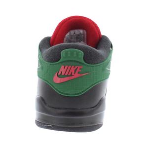 Chaussures Jordan 4 Rm Ps pour garçons, noir, rouge varsity, vert Gorge, style basketball - Product Image 2