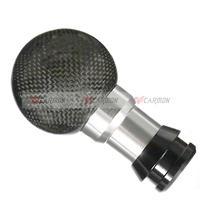 Pour Mini Cooper F54 F55 F56 F57 F60 R55 R56 R60 R61 Levier de Vitesse en Fibre de Carbone Poignée Bouton Couvercle Auto Accessoires de Voiture