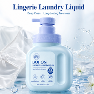 <span class=keywords><strong>Lessive</strong></span> liquide pour lingerie OEM ODM 500ml – Détergent antibactérien pour sous-vêtements, éliminateur de taches de sang, formule de nettoyage en profondeur pour les mains, soin professionnel - Product Image 1