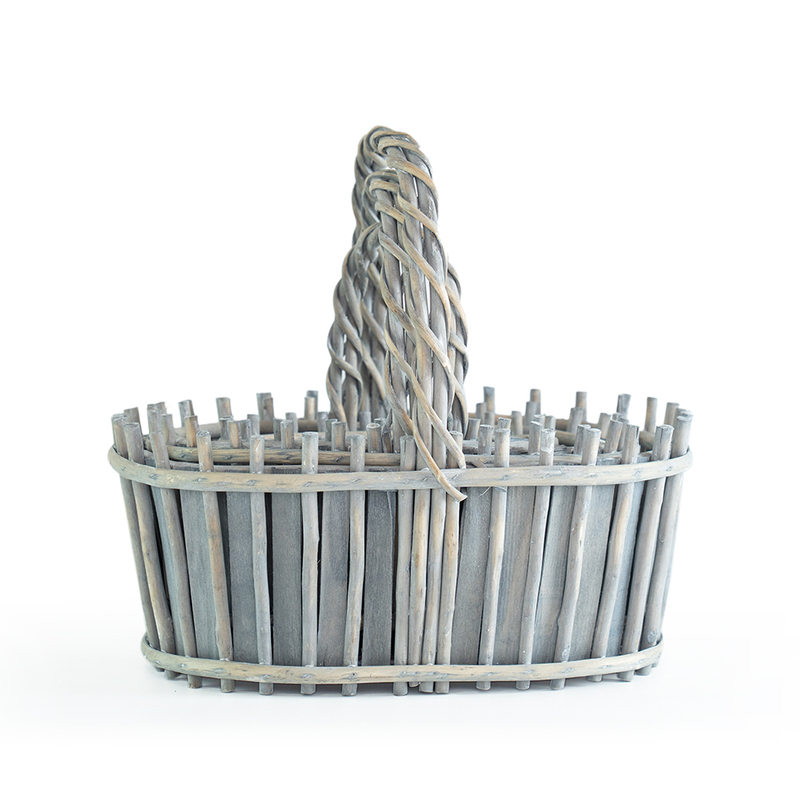 Customized Portable Storage Woven Wicker Baskets