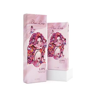 Gel injectable de rajeunissement cutané à base d'acide hyaluronique monophasique réticulé pour l'augmentation naturelle et brillante des lèvres - Product Image 2