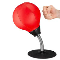 Nouveau sac de frappe de bureau, soulagement du Stress, Table de bureau autoportante, balle de boxe, ventouse, jouets de Tension