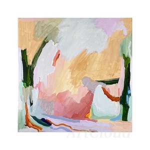 3D trừu tượng Panel tường bức tranh tường hiện đại PVC Acrylic nghệ thuật phòng ngủ - Product Image 2