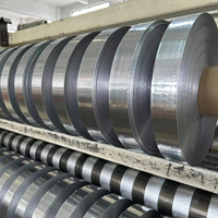 Ruban adhésif en aluminium sans support de 38 mm x 680 m pour l'étanchéité des systèmes frigorifiques avec une forte adhérence et des performances d'isolation thermique