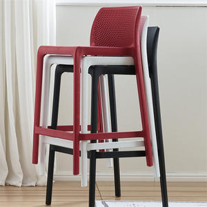 <span class=keywords><strong>Chaise</strong></span> de <span class=keywords><strong>bar</strong></span> moderne en plastique PC de style <span class=keywords><strong>scandinave</strong></span>, design simple et empilable pour <span class=keywords><strong>bar</strong></span> à la maison ou <span class=keywords><strong>chaise</strong></span> haute de réception - Product Image 3