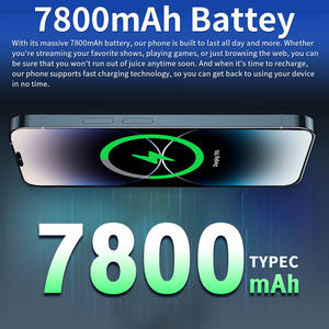 Teléfono Inteligente I15 Pro 16GB+1TB Octa Core LTE CDMA 108MP Cámara Trasera LED 120Hz 4K 65W Carga Rápida 5G Inglés - Product Image 3