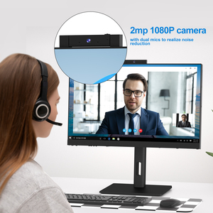 SKD CKD layar sentuh 23.8 inci, Pc I9 14900 DDR5 Ram 64GB SSD 1TB AIO PC - Product Image 5