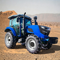 Nouvelle machine agricole multifonctionnelle haute puissance Diesel4wd à quatre roues motrices, équipement agricole, tracteur agricole