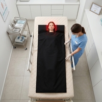 Manta de Infrarrojos Médica de 660nm+850nm en Oferta, Manta de Terapia de Luz Roja de Cuerpo Completo con LED Rojos, Cama de Terapia de Luz Roja