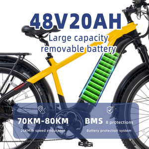 Factory Direct 26 Inch Fat Tire Bike US Warehouse In-Stock Beach Snow E-Bike SYX-9300 Powerful and Long-lasting Performance. the - Product Image 5
