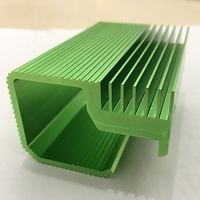 Profils d'extrusion en aluminium CNC sur mesure, anodisation, dissipateur thermique, série 6000, argent, OEM accepté, usinage de cartons 6063