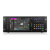 Behringer WING Rack 48 Canaux Stéréo Mixeur Numérique Avec Écran Tactile Système de Sonorisation Console Numérique Équipement de Studio de Musique