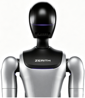 Robot logistique humanoïde bionique à double bras ZERITH H1, moteur PLC, autonomie de 4 à 7 heures, indice de protection IP56, pour la manutention industrielle des marchandises