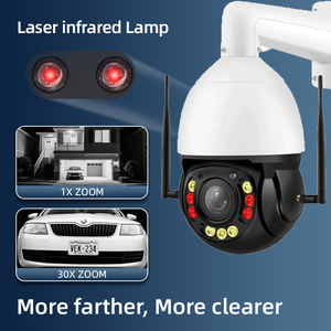 Wi-Fi PTZ 30X 20X зум Ip-камеры с автоматическим отслеживанием 5mp 2K CCTV безопасности двухстороннее аудио наружное ночное видение 360 камера - Product Image 4