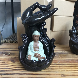 เตาเผาเครื่องหอมเซรา<span class=keywords><strong>ม</strong></span>ิกสี<span class=keywords><strong>ม</strong></span>่วง กลิ่นเบอร์กา<span class=keywords><strong>ม</strong></span>อต รูปพระพุทธเจ้า<span class=keywords><strong>กวน</strong></span><span class=keywords><strong>อิ</strong></span><span class=keywords><strong>ม</strong></span> ของตกแต่งงานฝี<span class=keywords><strong>ม</strong></span>ือเซน ของขวัญอโร<span class=keywords><strong>ม</strong></span>าเธอราพี - Product Image 6