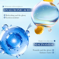 Lotion hydratante pour le visage au collagène 377 avec niacinamide et vitamine C pour éclaircir la peau, étiquette privée OEM ODM en gros