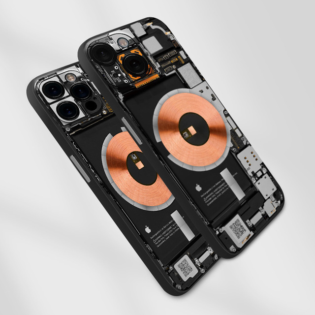 For Iphone Phone Back Sticker EVA Protective Film Rectangle Decoration