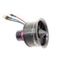 Ventilateur électrique à aimant permanent sans balais de qualité supérieure 50 mm, 11 pales EDF, alimenté par batterie 4S 4300KV pour avion RC