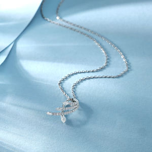 Colgantes de Diamantes Naturales con Corte Marquesa en Oro Sólido de 18K de Alta Calidad, Joyería Fina para Uso Diario - Product Image 6