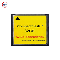 Tarjeta CF Original FANUC A87L-0001-0221 de 32 GB, Memoria Flash Compacta para Controlador CNC, Transferencia de Programas, Lista para Enviar
