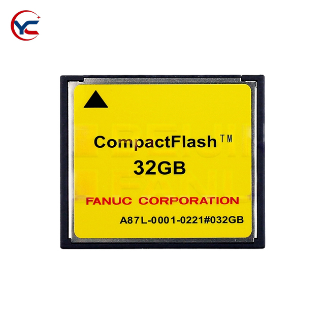 FANUC A87L-0001-0221 Original 32GB CF Card Compact Flash Memory Storage for CNC Controller Program Transfer Ready to Ship
