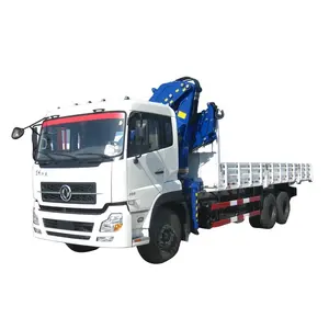 Dongfeng 6X4 Mounted-Truck kran DFAC 15 tonnen heben loader kran With Folding Arm für verkauf