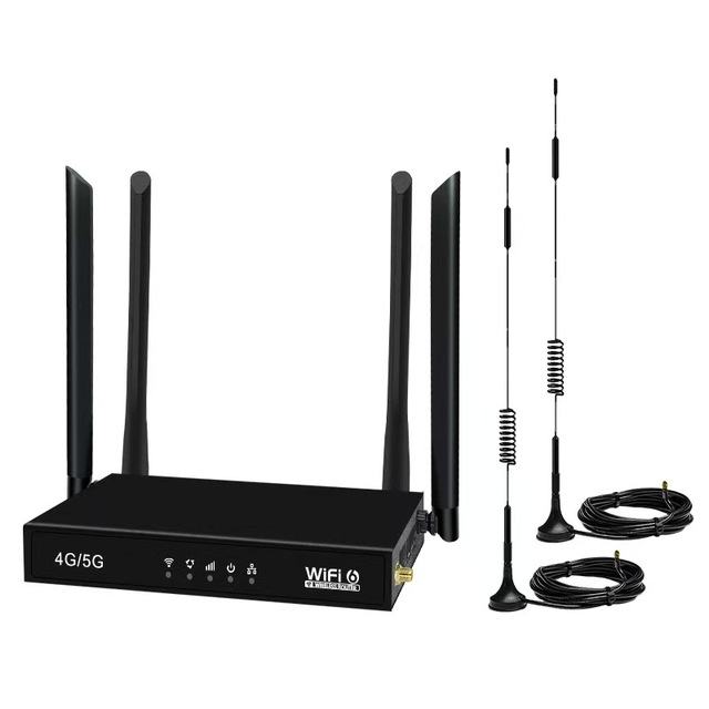 Eurasian Edition 4G LTE CPE 6 Antenna Indoor Wireless Router 2.4G Network Removable Sim Card Mobile Wifi Broadband 300Mbps