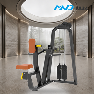 Macchina per il traino seduto con selezione del peso, attrezzatura da <span class=keywords><strong>palestra</strong></span> MND Fitness, macchina per allenamento cardio per palestre di resort di lusso e uso commerciale - Product Image 1