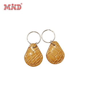현대 디자인 125khz tk28 칩 <span class=keywords><strong>rfid</strong></span> 열쇠 고리 가죽 키 체인 - Product Image 6