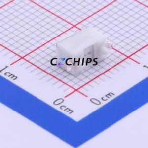 1TS002C-2600-5000-CT Tactile Switch SMD,6x3.5mm Switch Single Pole Single Throw Rectangle Button 2.6N Vertical Mount - Product Image 2