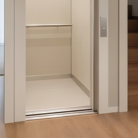 Micro-ascenseur compact pour maison, ascenseur résidentiel à fente ultra-étroite, gain de place pour appartement et villa