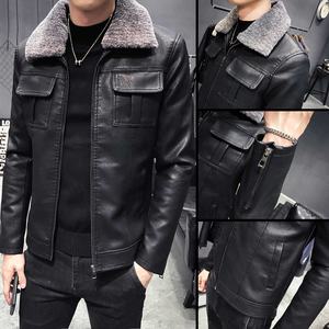 Chaqueta Bomber de cuero genuino-Chaqueta superventas hecha en Pakistán - Product Image 5