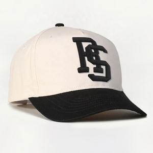 หมวกเบสบอล5แผงสีเขียวแบบกำหนดเองหมวกอะคริลิกสำหรับผู้ชายหมวกกีฬา Gorras 3D ปักโลโก้พัฟห้าแผง - Product Image 4