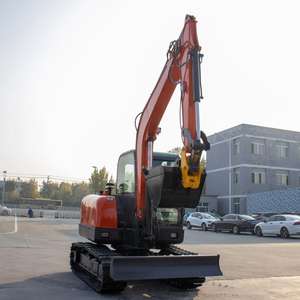 Nouvelle excavatrice équipement lourd excavatrice Chine prix de 6.5 tonnes moteur pelle sur chenilles Nation II émission - Product Image 5