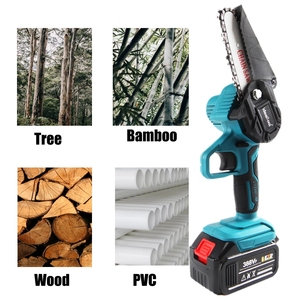 เลื่อยไฟฟ้า6นิ้วพลังงานใหม่ <span class=keywords><strong>Nplus</strong></span> เลื่อยไฟฟ้ามือเดียวแบบพกพาเครื่องตัดไม้ใช้พลังงานแบตเตอรี่เครื่องมือไฟฟ้าในสวน - Product Image 2